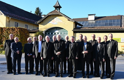 Die österreichischen Bischöfe tagten im Kloster Gut Aich.